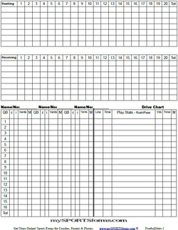 Microsoft Excel Football Statistics Template